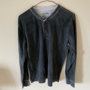 Anchor Blue Men's Dark Gray Henley M
